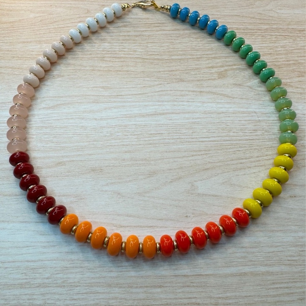 Handmade Multicolor Beaded Necklace